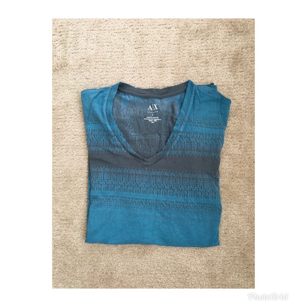 Armani Exchange V-neck  Men’s T-shirt